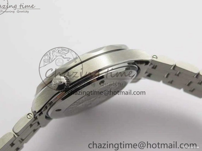 0816 Flexible Seamaster 300M SS OMF 1:1 Best Edition Black Dial Matt Black Ceramic Bezel On SS Bracelet A 8147